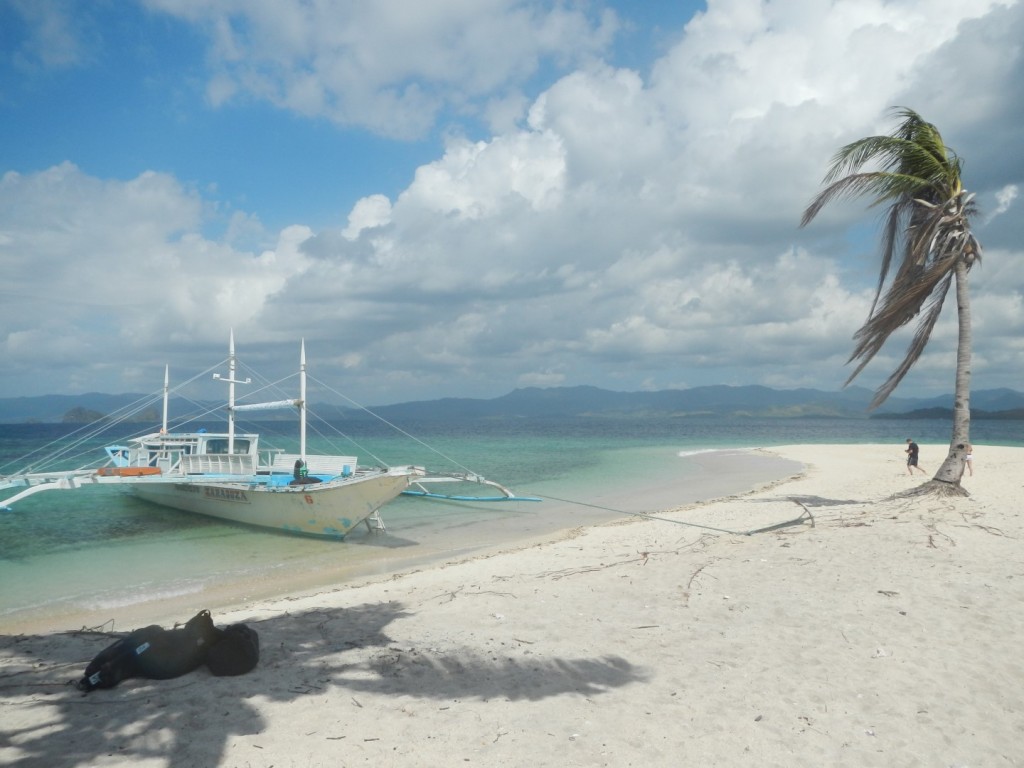 Paradise island scuba diving place