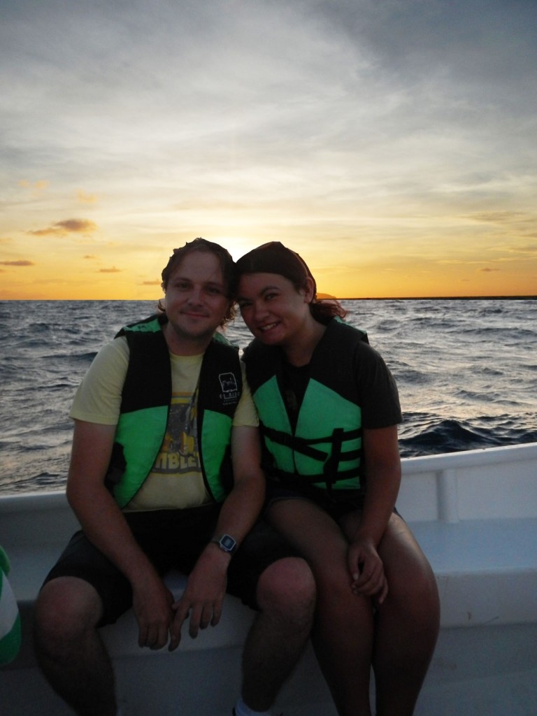 Last sunrise cruise. (we actually missed the boat but they came back to get us)